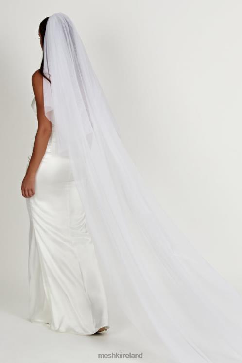 Meshki Margareta Veil Accessories White 6DX221671