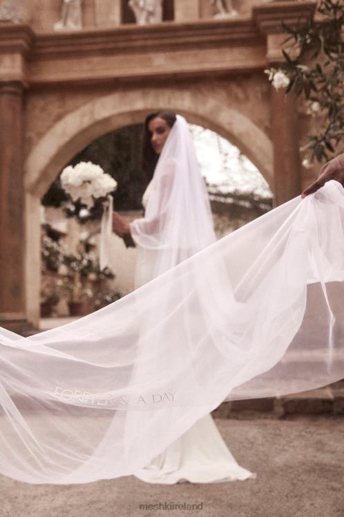 Meshki Margareta Veil Accessories White 6DX221671