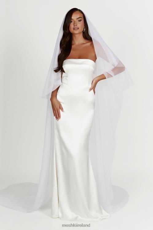 Meshki Margareta Veil Accessories White 6DX221671