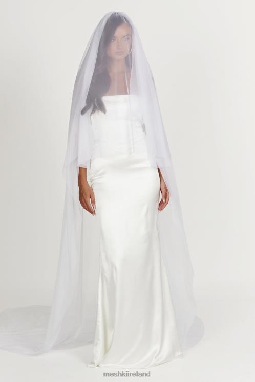 Meshki Margareta Veil Accessories White 6DX221671