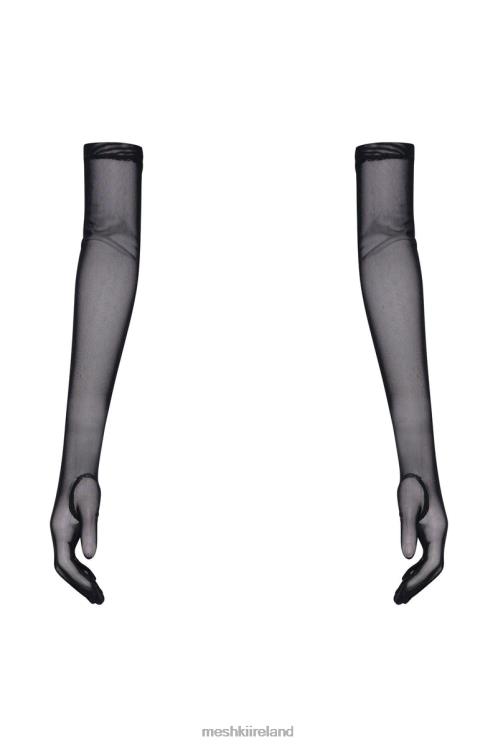 Meshki Selena Mesh Gloves Accessories Black 6DX221678