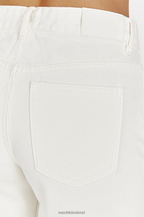 Meshki Ainsley Mid Rise Jean Clothing Ecru 6DX221491