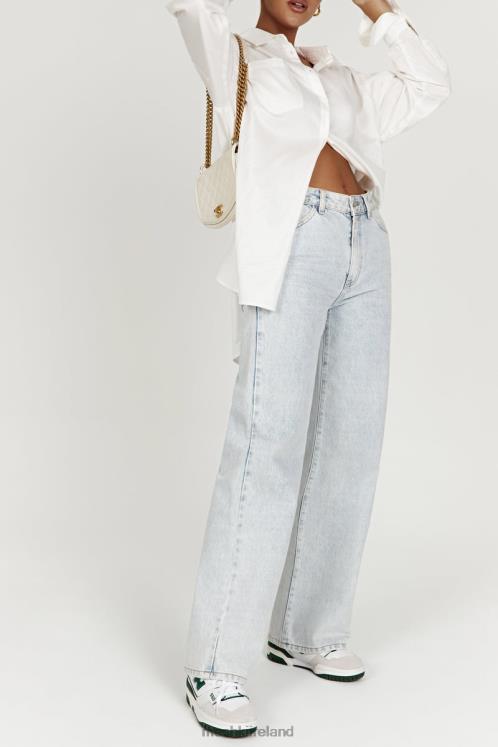 Meshki Ainsley Mid Rise Jean Clothing Light Blue 6DX221520