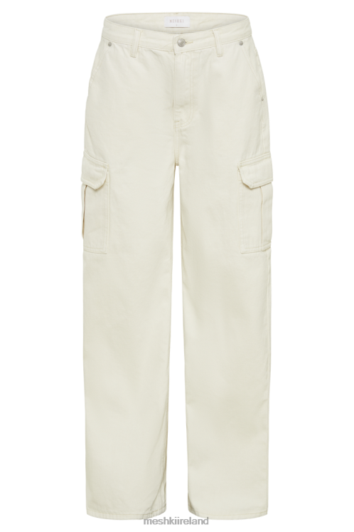 Meshki Jagger Relaxed Denim Jean Clothing Ecru 6DX221297