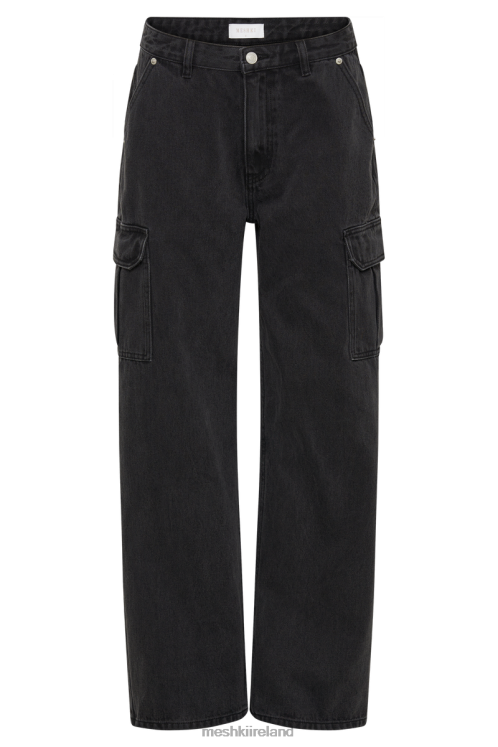 Meshki Jagger Relaxed Denim Jean Clothing Washed Black 6DX221321
