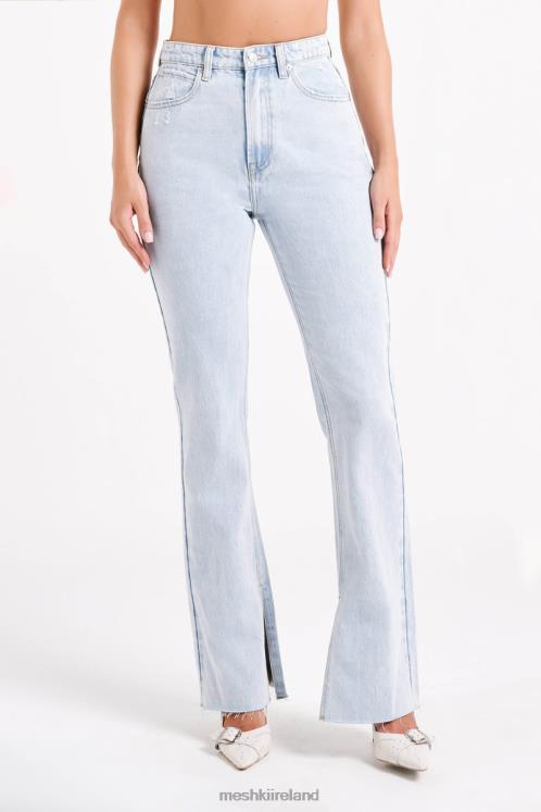 Meshki Lauren Straight Leg Jeans Clothing Light Blue 6DX221235