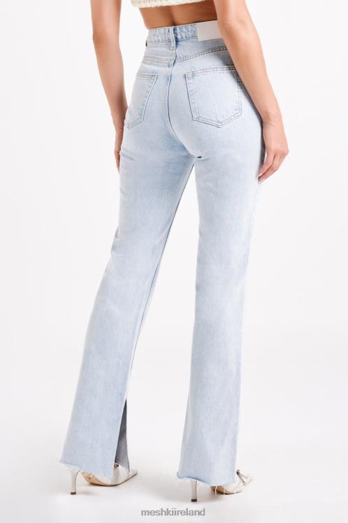 Meshki Lauren Straight Leg Jeans Clothing Light Blue 6DX221235