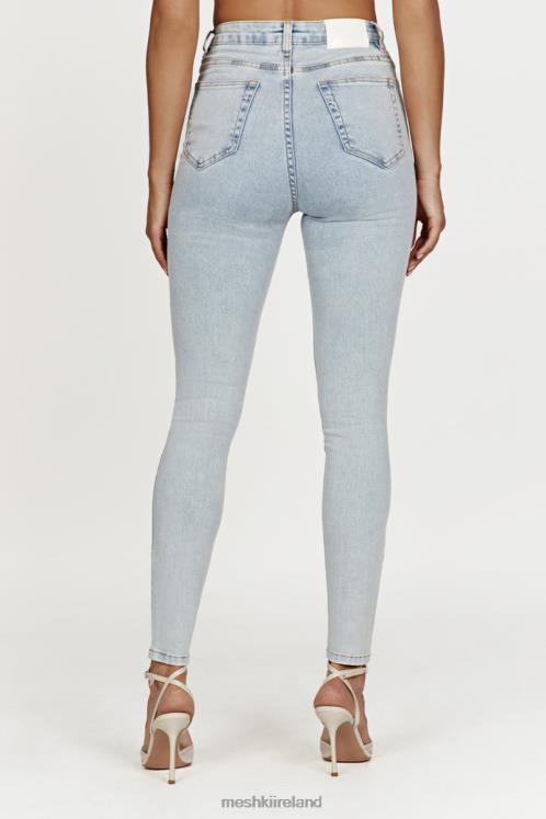 Meshki Scout Denim Skinny Jean Clothing Light Blue 6DX221392