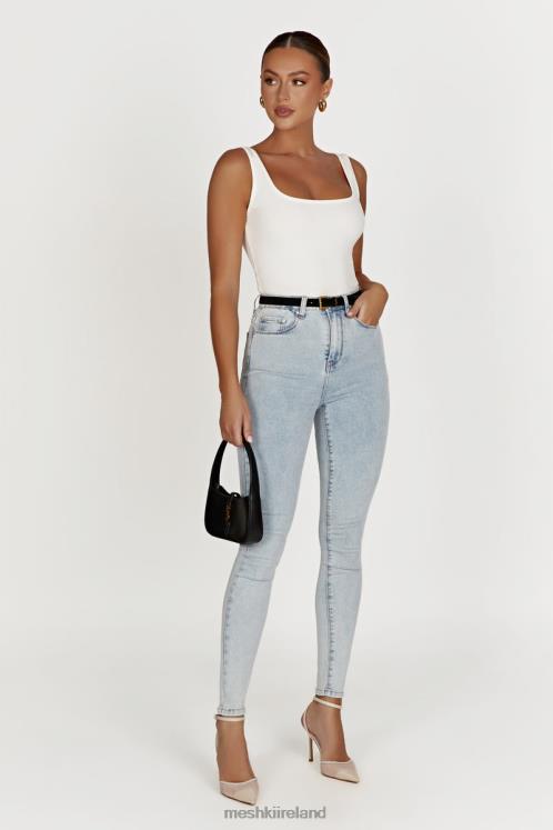 Meshki Scout Denim Skinny Jean Clothing Light Blue 6DX221392