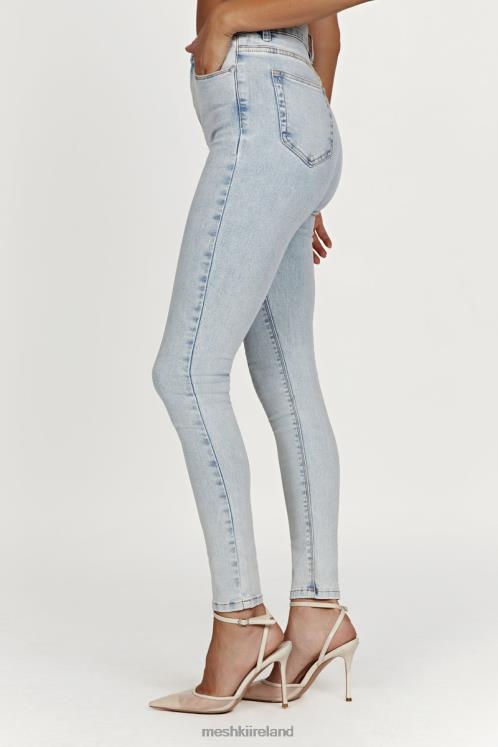Meshki Scout Denim Skinny Jean Clothing Light Blue 6DX221392