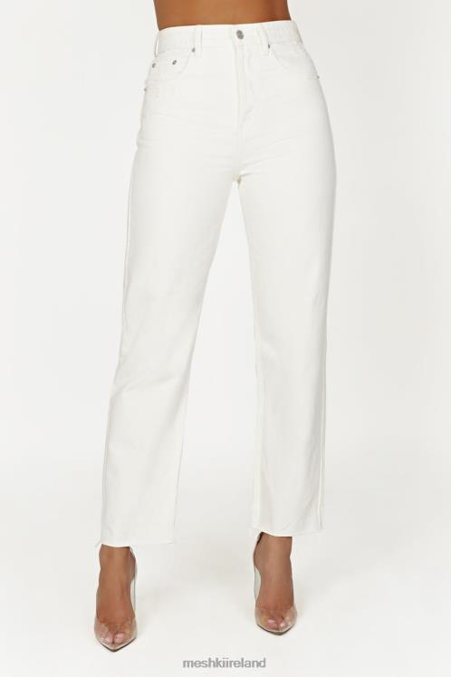 Meshki Tina Mom Jean Clothing Ecru 6DX221478