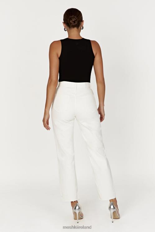 Meshki Tina Mom Jean Clothing Ecru 6DX221478