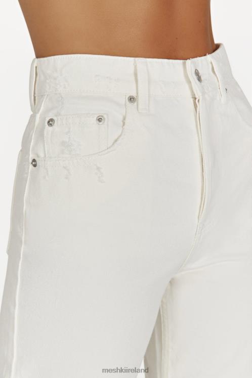 Meshki Tina Mom Jean Clothing Ecru 6DX221478
