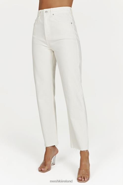 Meshki Tina Mom Jean Clothing Ecru 6DX221478