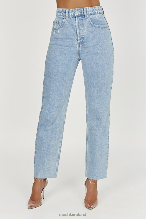 Meshki Tina Mom Jean Clothing Mid Blue 6DX221401