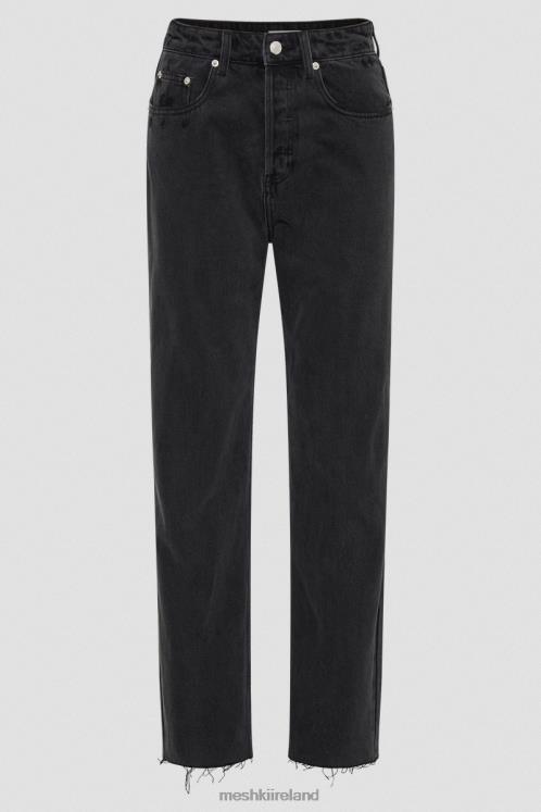 Meshki Tina Mom Jean Clothing Washed Black 6DX221319