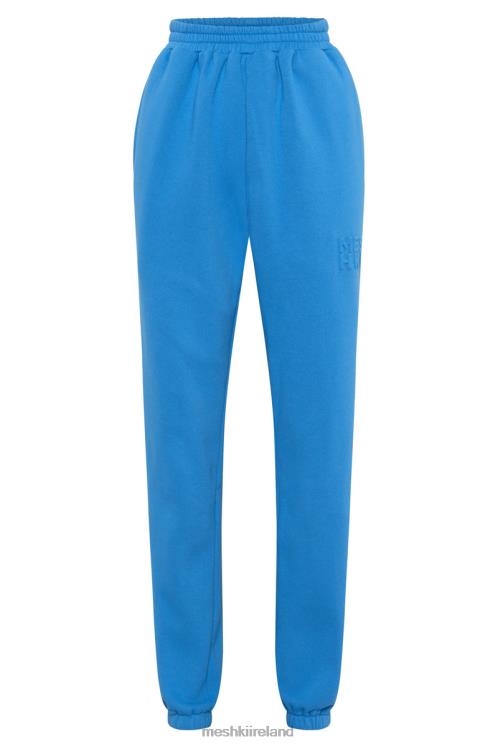 Meshki Emery Embossed Fleeceback Joggers Clothing Blue 6DX221604