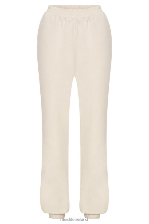 Meshki Emery Embossed Fleeceback Joggers Clothing Bone 6DX221480