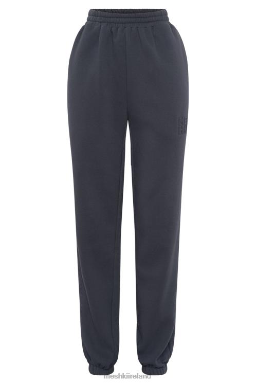 Meshki Emery Embossed Fleeceback Joggers Clothing Charcoal 6DX221479