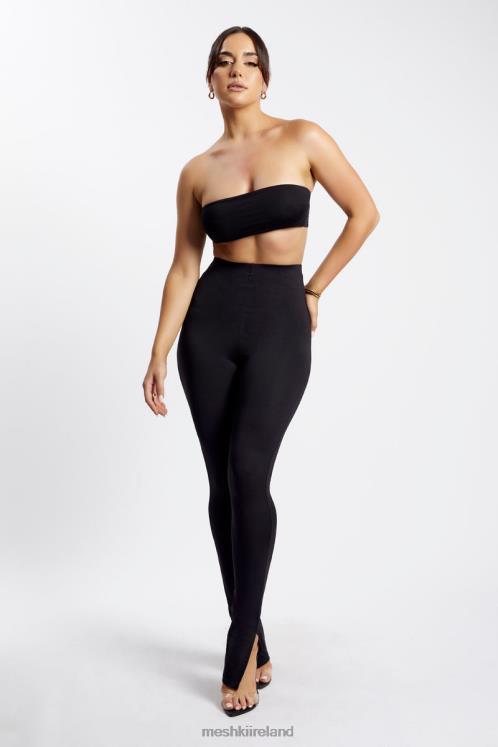Meshki Michelle Side Split Leggings Clothing Black 6DX221585