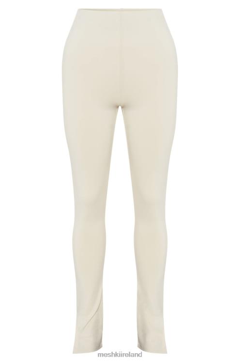 Meshki Michelle Side Split Leggings Clothing Cream 6DX221470