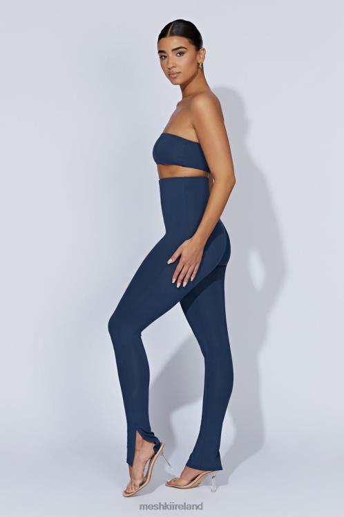 Meshki Michelle Side Split Leggings Clothing Midnight Navy 6DX221597