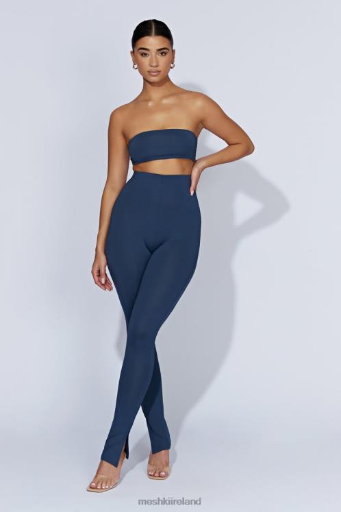 Meshki Michelle Side Split Leggings Clothing Midnight Navy 6DX221597