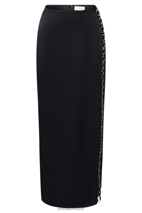 Meshki Jaida Ring Maxi Skirt Clothing Black 6DX221596