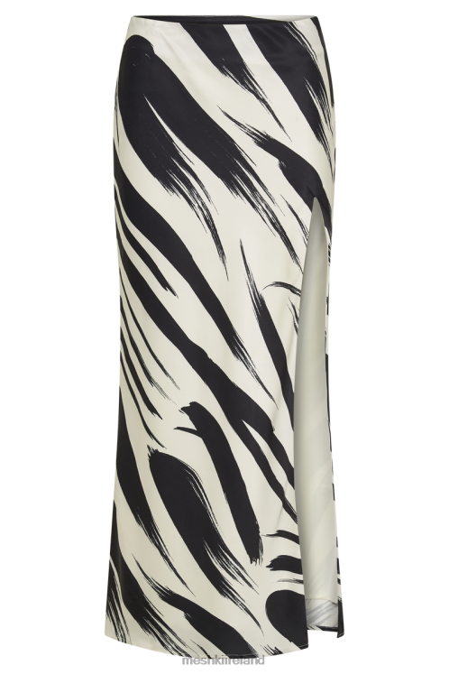 Meshki Rita Printed Maxi Skirt Clothing Abstract Print 6DX221229