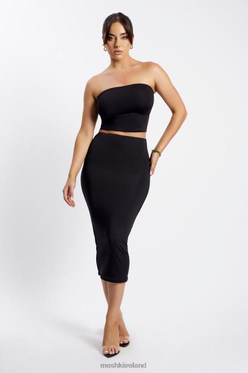 Meshki Charley Midi Skirt Clothing Black 6DX221403