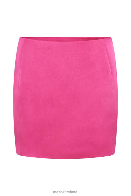 Meshki Briony Low Rise Mini Skirt Clothing Fuchsia 6DX221444