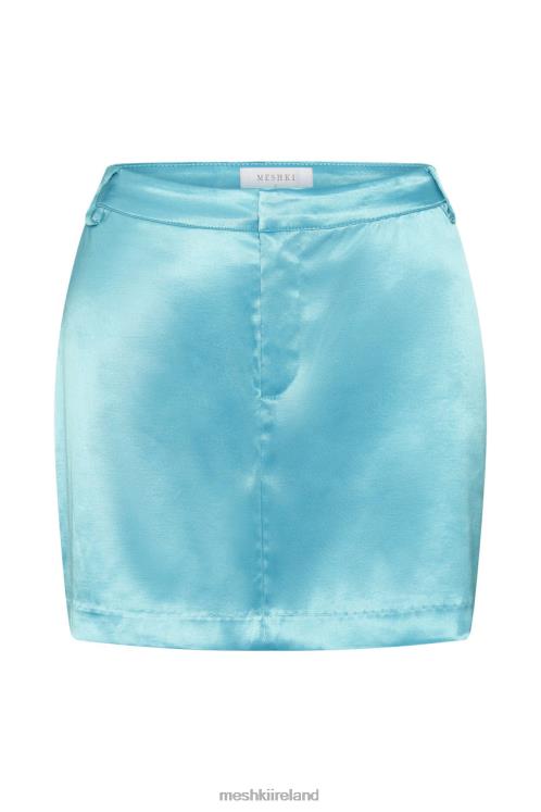 Meshki Mimi Micro Mini Skirt Clothing Aquamarine 6DX221418