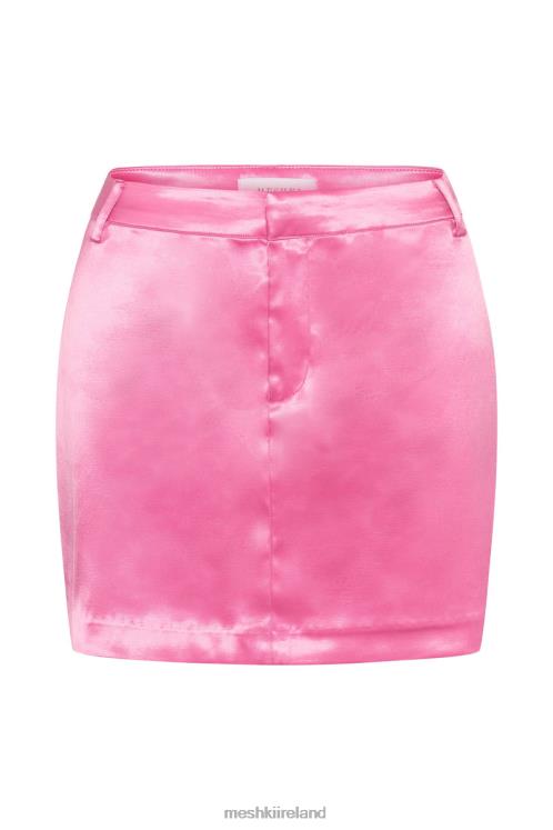 Meshki Mimi Micro Mini Skirt Clothing Bubblegum Pink 6DX221448