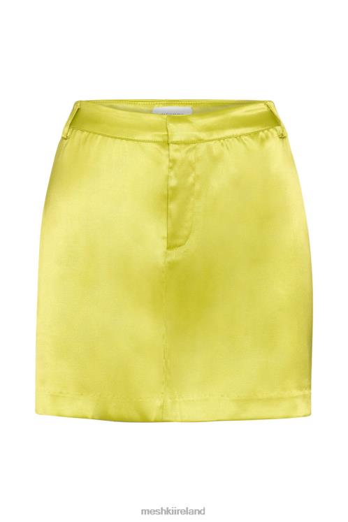 Meshki Mimi Micro Mini Skirt Clothing Fresh Green 6DX221336