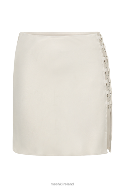 Meshki Raegan Ring Mini Skirt Clothing Beige 6DX221606