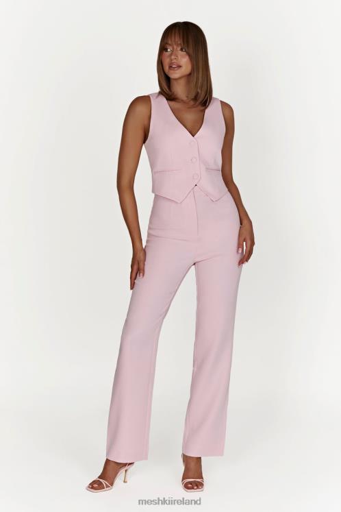 Meshki Allanah Straight Leg Pant Clothing Blush Pink 6DX221426