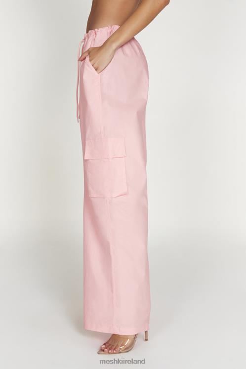 Meshki Amara Parachute Pants Clothing Baby Pink 6DX221580