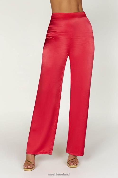 Meshki Aspyn Satin Pants Clothing Red 6DX221428