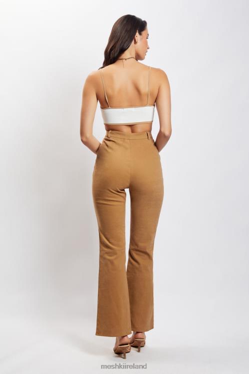 Meshki Cindy Flare Pants Clothing Camel 6DX221422