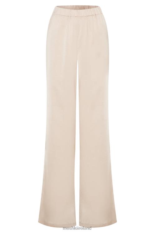 Meshki Emelie Satin Pants Clothing Champagne 6DX221512