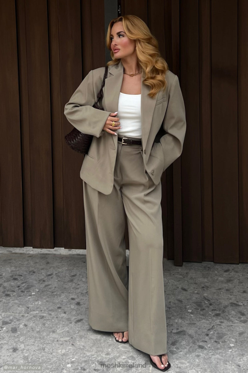 Meshki Jemima Straight Leg Pants Clothing Olive 6DX221440