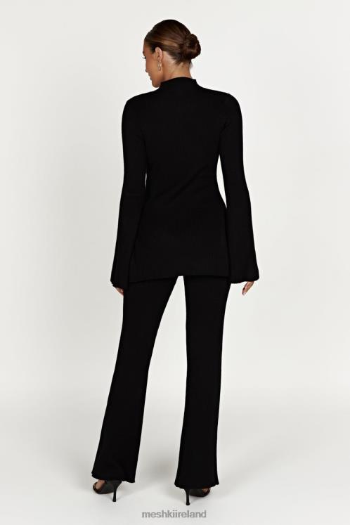 Meshki Jovie Knit Pants Clothing Black 6DX221393