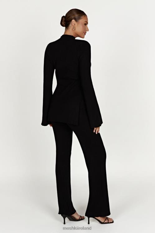 Meshki Jovie Knit Pants Clothing Black 6DX221393
