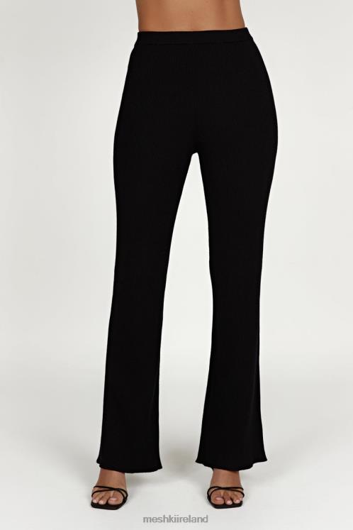 Meshki Jovie Knit Pants Clothing Black 6DX221393