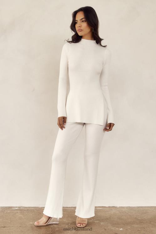 Meshki Jovie Knit Pants Clothing Off White 6DX221318