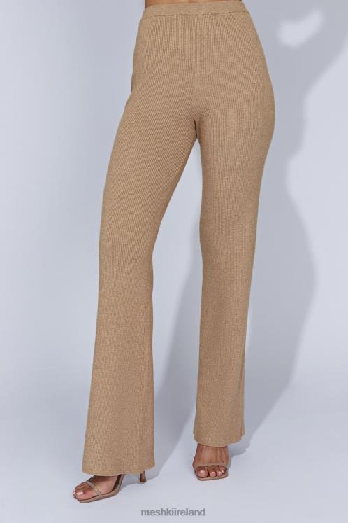 Meshki Jovie Knit Pants Clothing Taupe 6DX221406