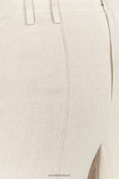 Meshki Julie Wide Leg Linen Pants Clothing Natural 6DX221465