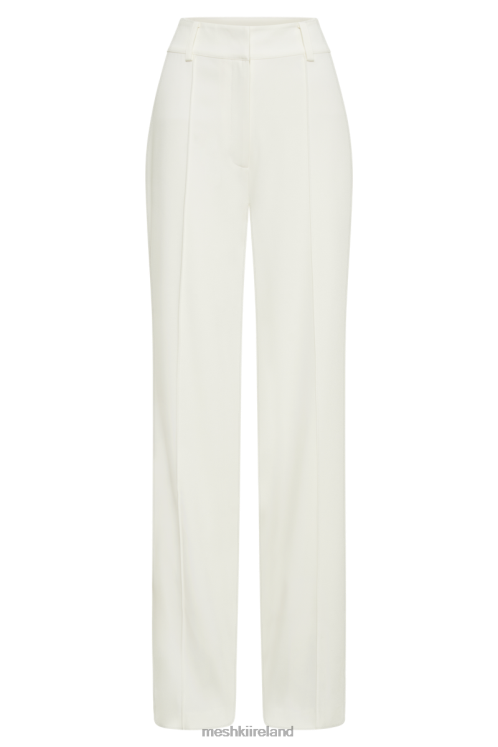 Meshki Lisa High Waist Suiting Trousers Clothing Ivory 6DX221274
