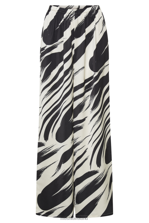 Meshki Marciela Printed Satin Straight Leg Pant Clothing Abstract Print 6DX221236