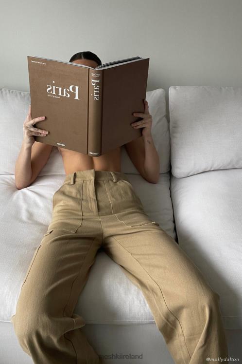 Meshki Vicky Cargo Pants Clothing Stone 6DX221510